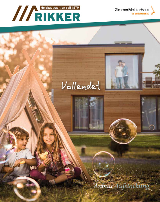 Katalog bestellen: Rikker Holzbau GmbH